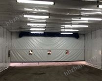 伸縮移動式噴漆房