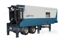 輪胎固廢移動(dòng)破碎站