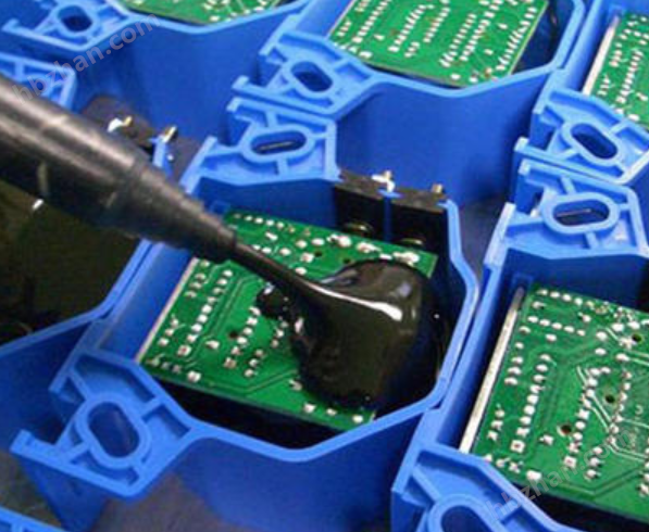 808AB-GH 環(huán)氧樹脂耐高溫電子灌封膠 epoxy 150度耐熱加熱固化耐沖擊高壓元器件(圖1)