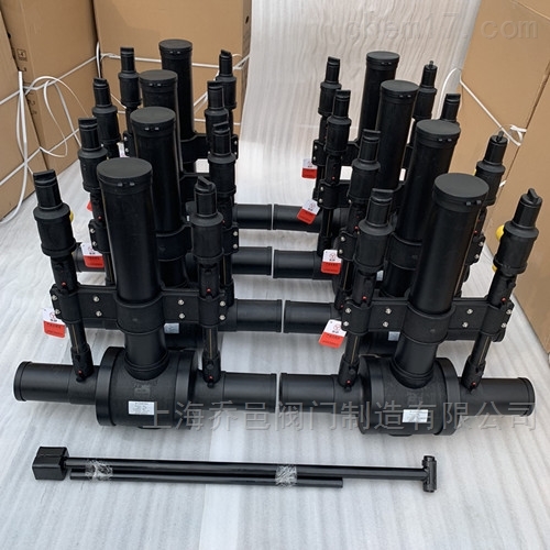 PE燃气双放散球阀