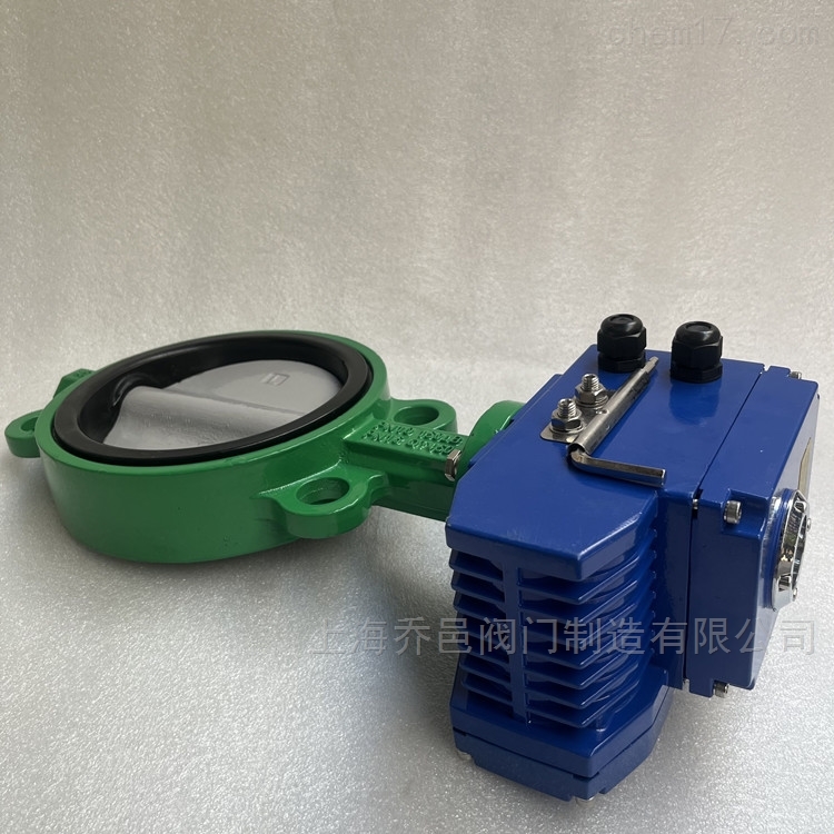 D971XN电动尼龙板对夹蝶阀